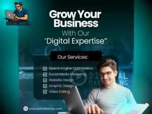 eam of experts at Social Baniya – Best Digital Marketing Agency in Hisar, offering SEO, social media marketing, Google Ads, and website designing services to grow your business online."