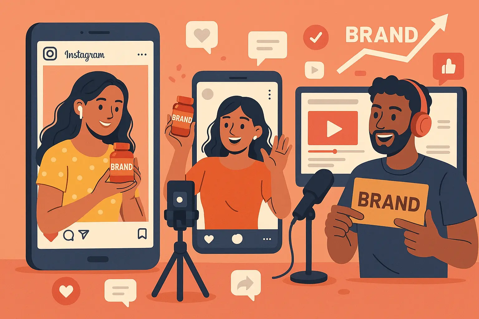 20250728_1145_Influencers Boosting Brand Visibility_simple_compose_01k17tm43sfpsajjwkhbfzjc43